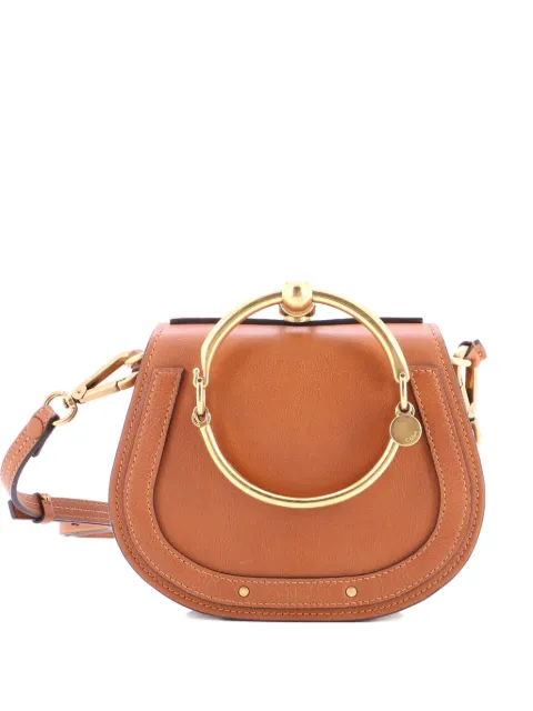 Chloé Pre-Owned bolsa crossbody Nile pequeña de piel