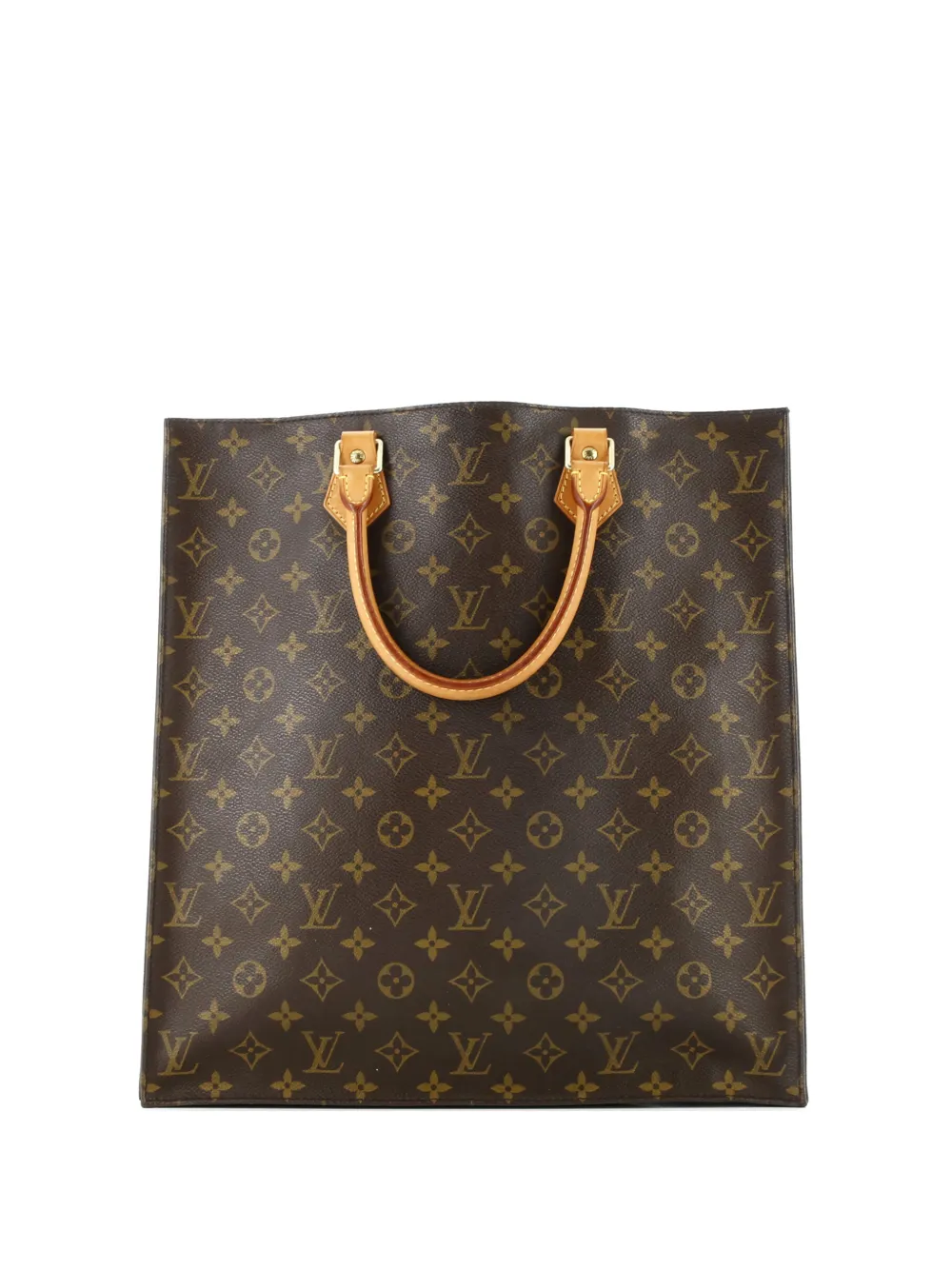 Louis Vuitton Pre-Owned Sac Plat Bag Monogram Canvas tote bag - Marrone