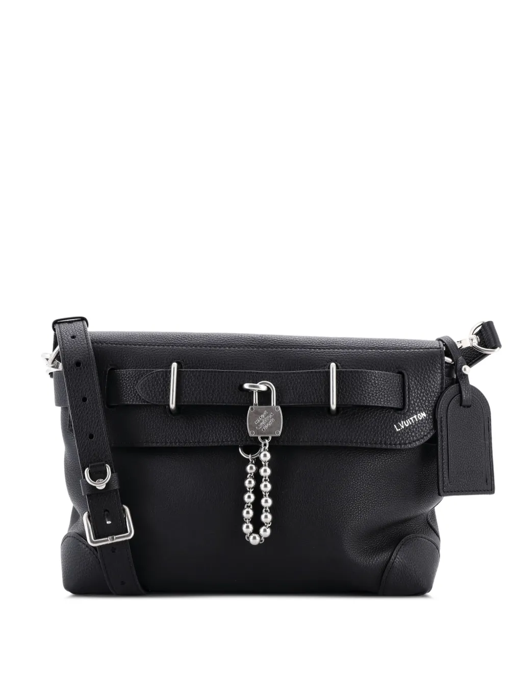 Louis Vuitton Pre-Owned Steamer Colorado Leather crossbody bag - Black