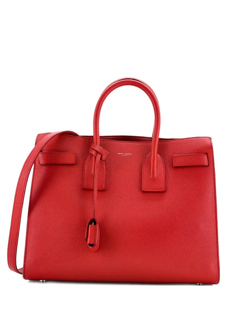 Saint Laurent Pre-Owned Sac de Jour NM Bag Leather Small tote bag - Rot