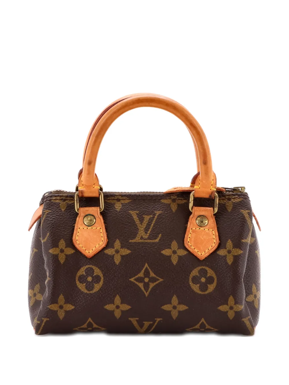 Louis Vuitton Pre-Owned Speedy Mini HL Handbag Monogram Canvas satchel - Marrone