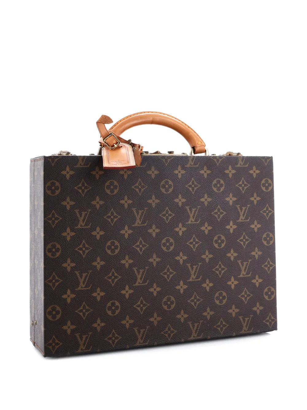 Louis Vuitton Pre-Owned Boite Bijoux Jewelry Case Monogram Canvas 34 satchel - Marrone