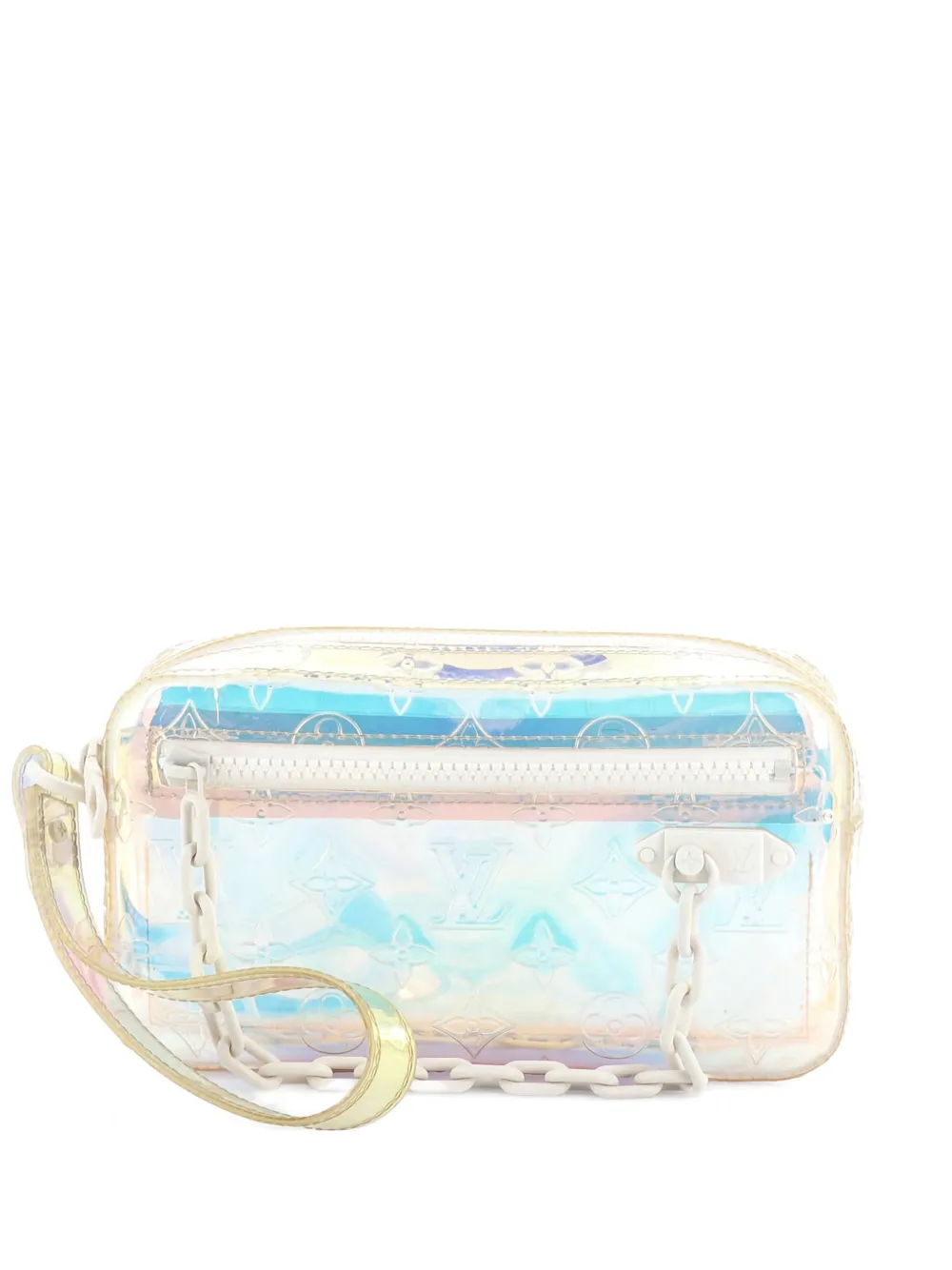 Louis Vuitton Pre-Owned Pochette Volga Limited Edition Monogram Prism PVC clutch bag - Multicolore