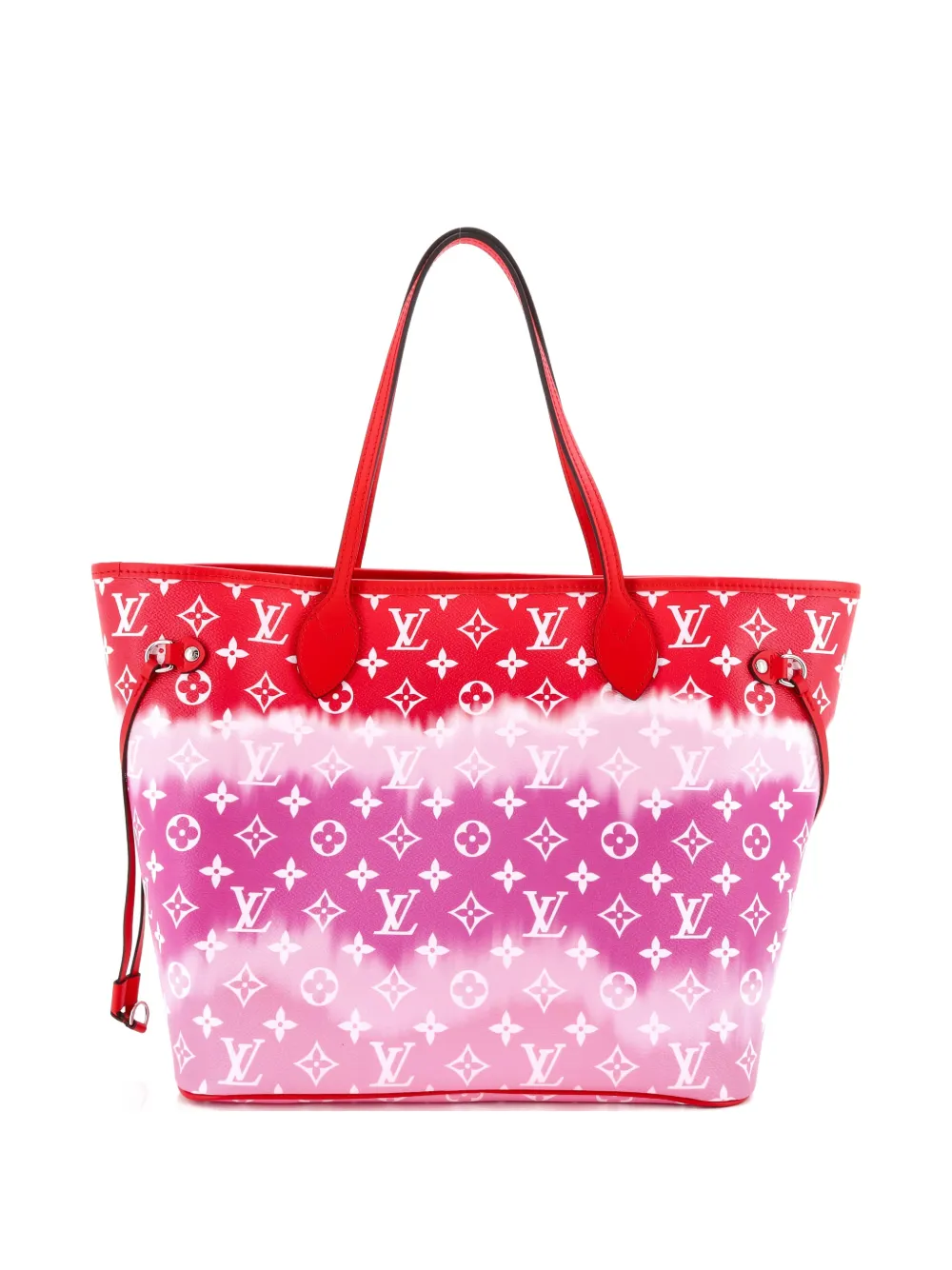 Pre-owned Louis Vuitton Neverfull Nm Limited Edition Escale Monogram Giant Mm Tote Bag In Purple