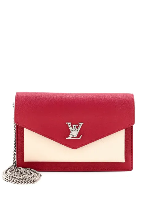 Louis Vuitton Pre-Owned Mylockme Chain Pochette Leather clutch bag