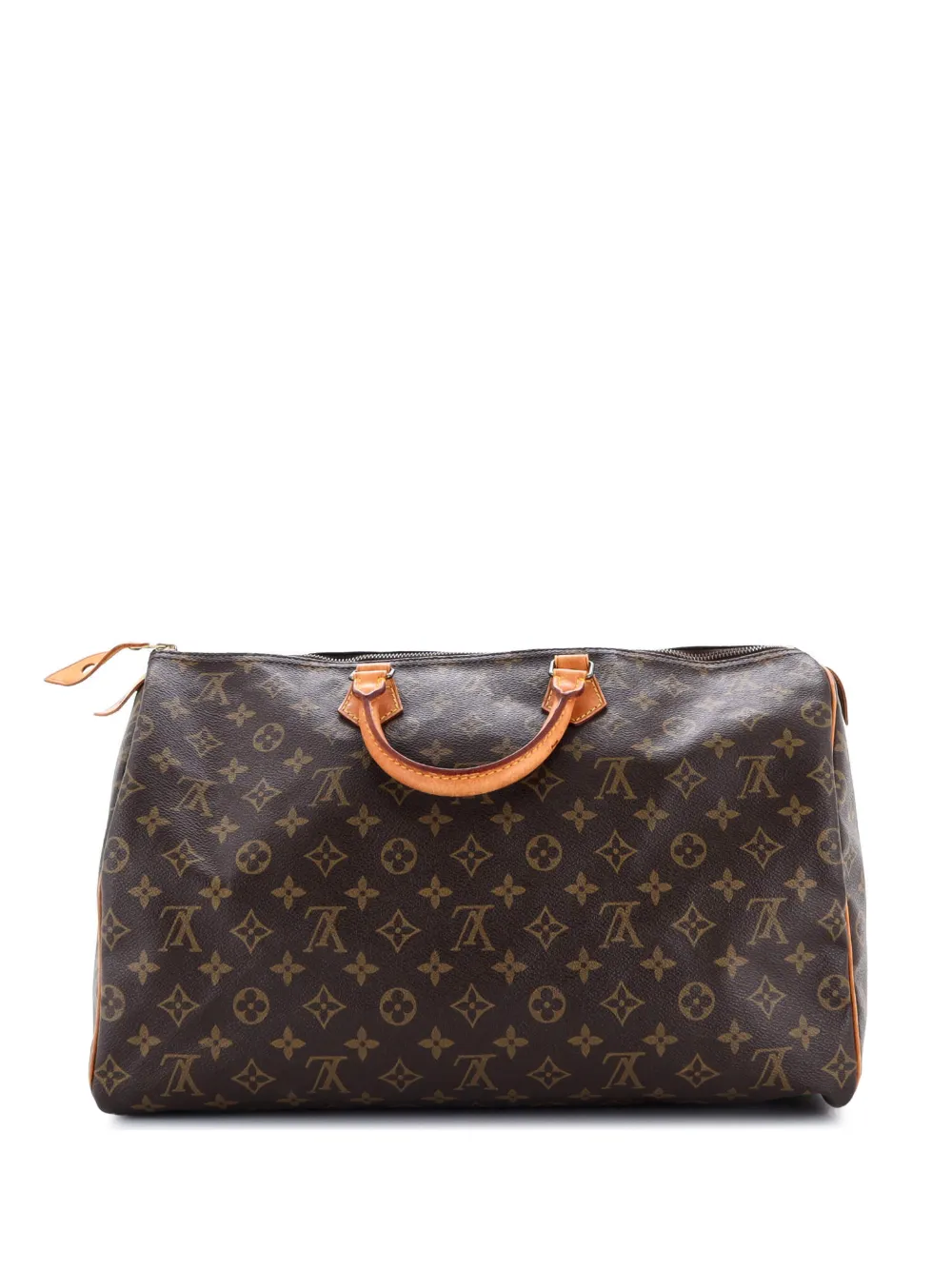 Louis Vuitton Pre-Owned Speedy Handbag Monogram Canvas 40 satchel | Braun | Image 1