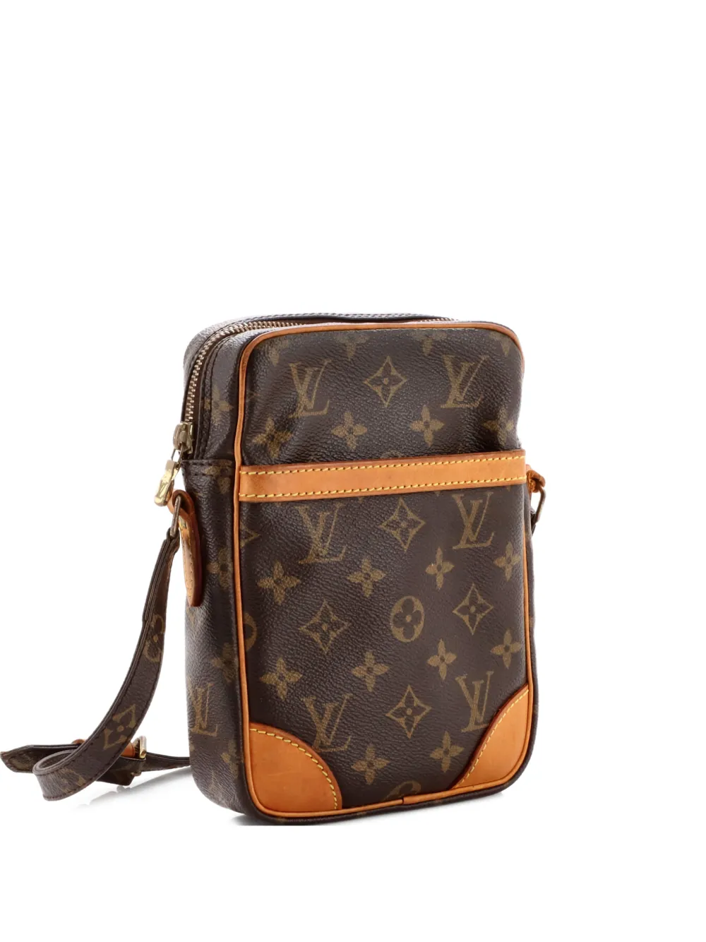 Louis Vuitton Pre-Owned Danube Handbag Monogram Canvas crossbody bag - Marrone