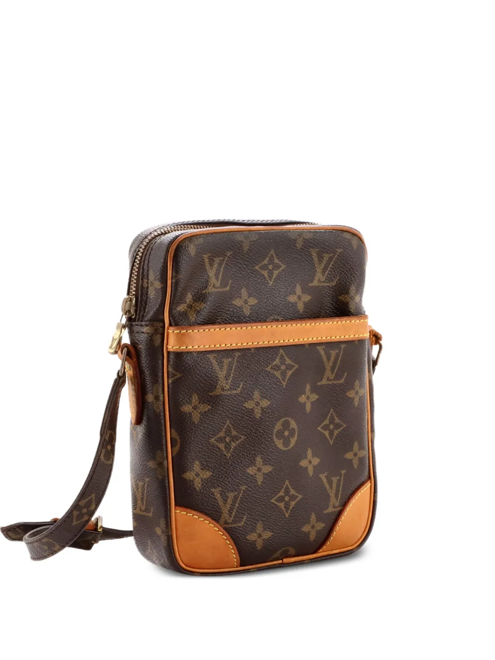 Louis Vuitton Pre-Owned Danube Handbag Monogram Canvas crossbody bag - Marrone