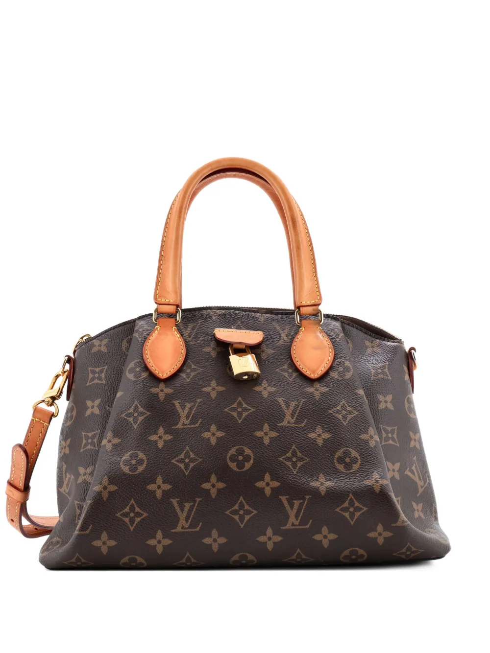 Louis Vuitton Pre-Owned Rivoli Handbag Monogram Canvas PM satchel - Brown