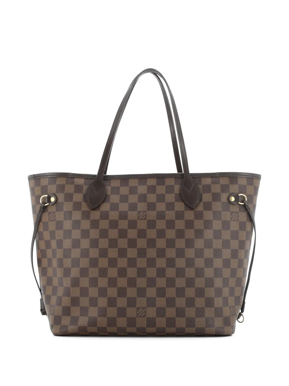 Pre-owned Louis Vuitton Neverfull Nm Damier Mm Tote Bag In Brown