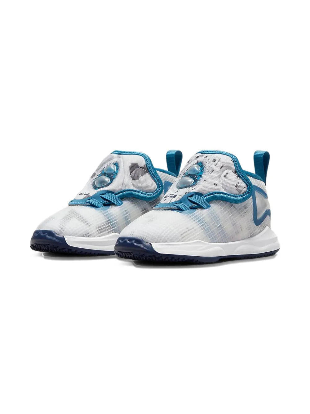 Nike Kids LeBron 19 sneakers - Bianco
