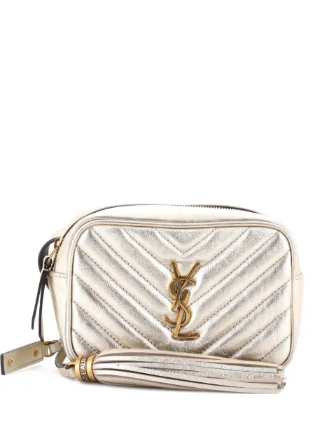 Saint Laurent Pre-Owned Lou Matelasse Chevron Leather belt bag