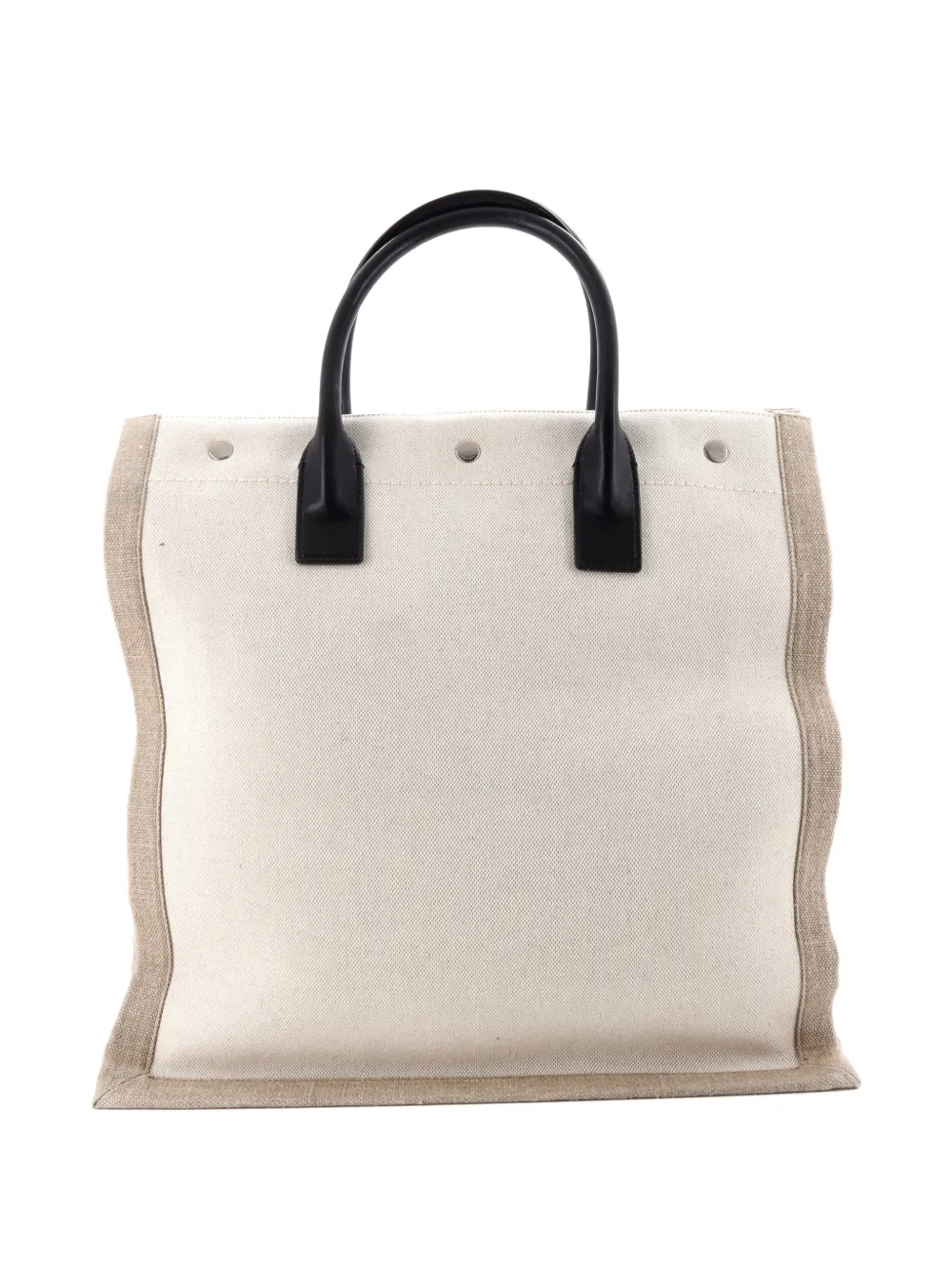 Saint Laurent Pre-Owned Rive Gauche Shopper Canvas Tall tote bag | Pre-Owned | Image 2