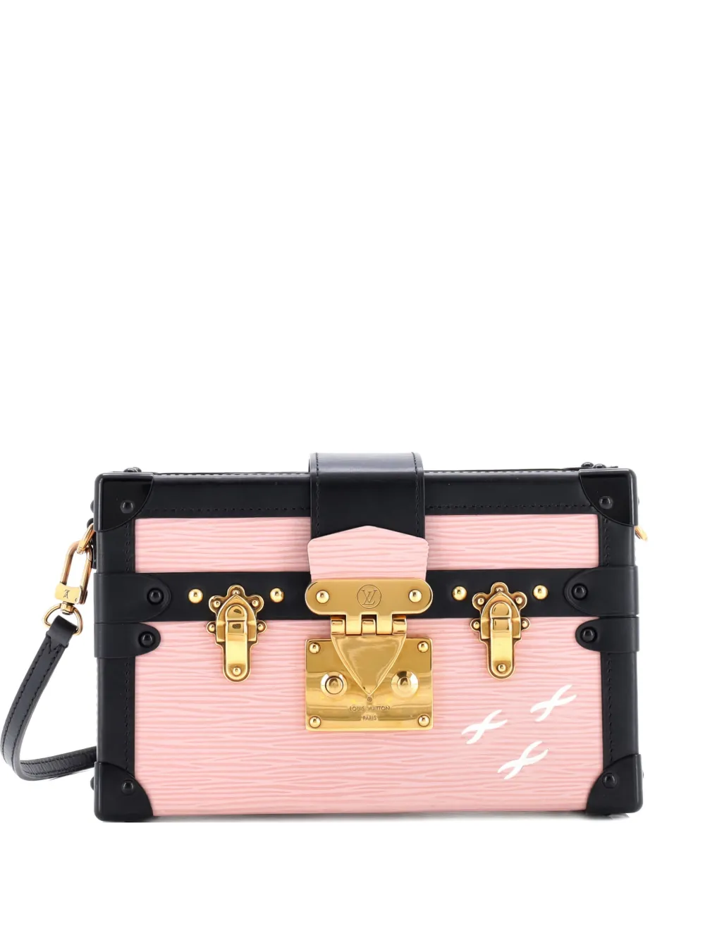 Louis Vuitton Pre-Owned Petite Malle Handbag Epi Leather clutch bag - Rosa