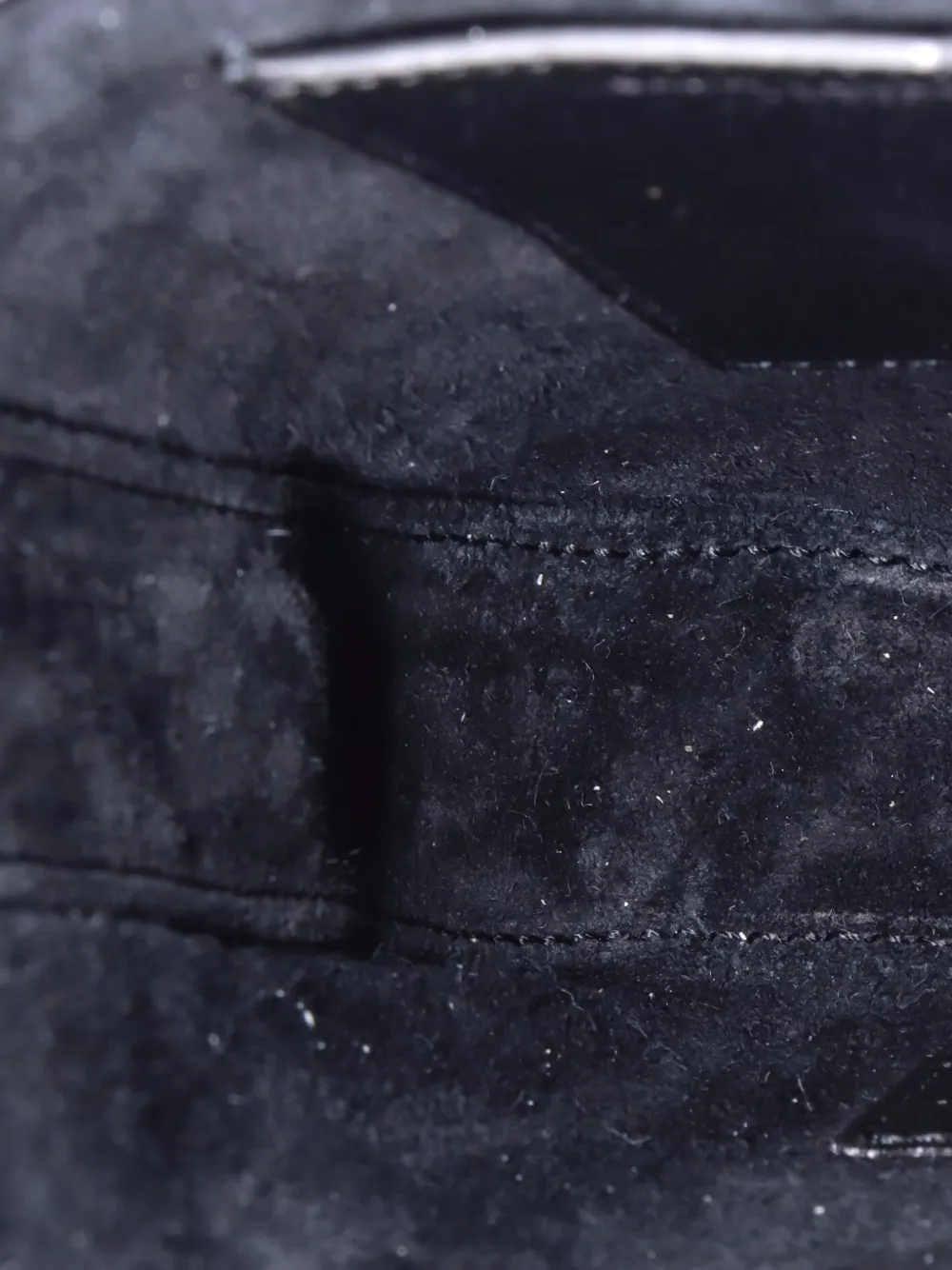 Pre-owned Saint Laurent Le 5 A 7 Vertical Shoulder Bag Leather Mini Crossbody Bag In Black