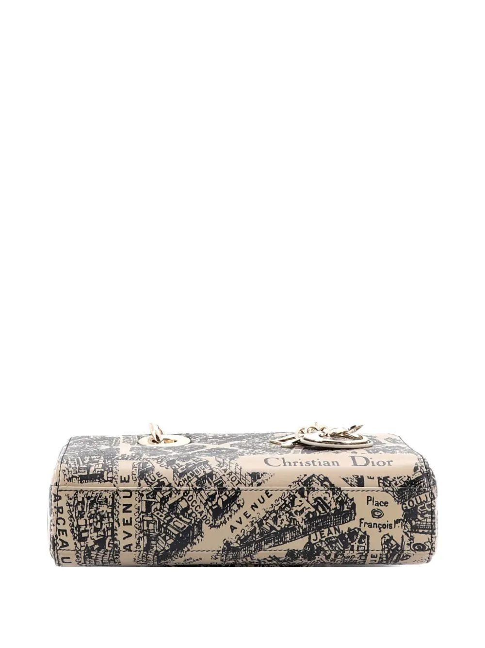 Christian Dior Pre-Owned Lady D-Joy Bag Printed Leather Small