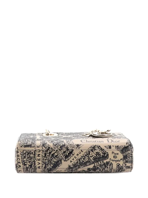 Christian Dior Pre-Owned Lady D-Joy Bag Printed Leather Small