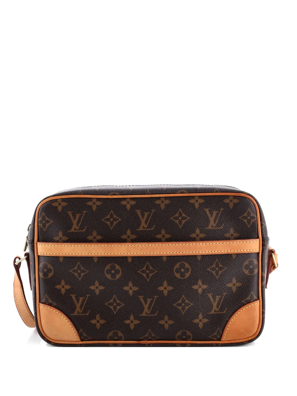 Louis Vuitton Pre-Owned Trocadero Handbag Monogram Canvas 27 crossbody bag - Marrone