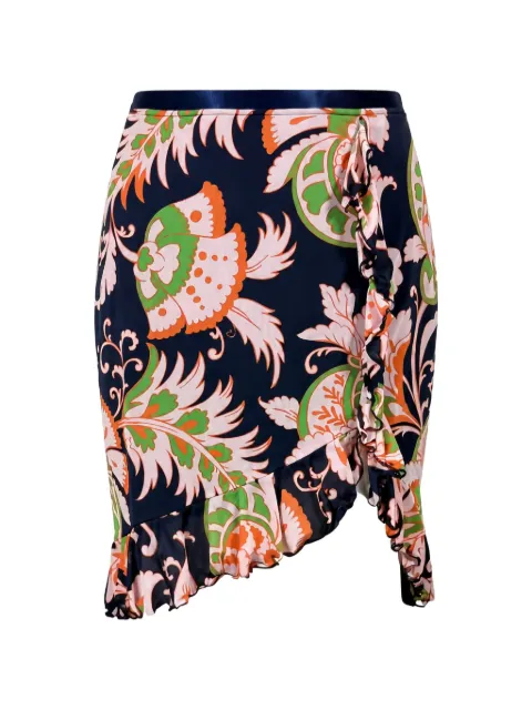ETRO Gonna a fiori con ruches