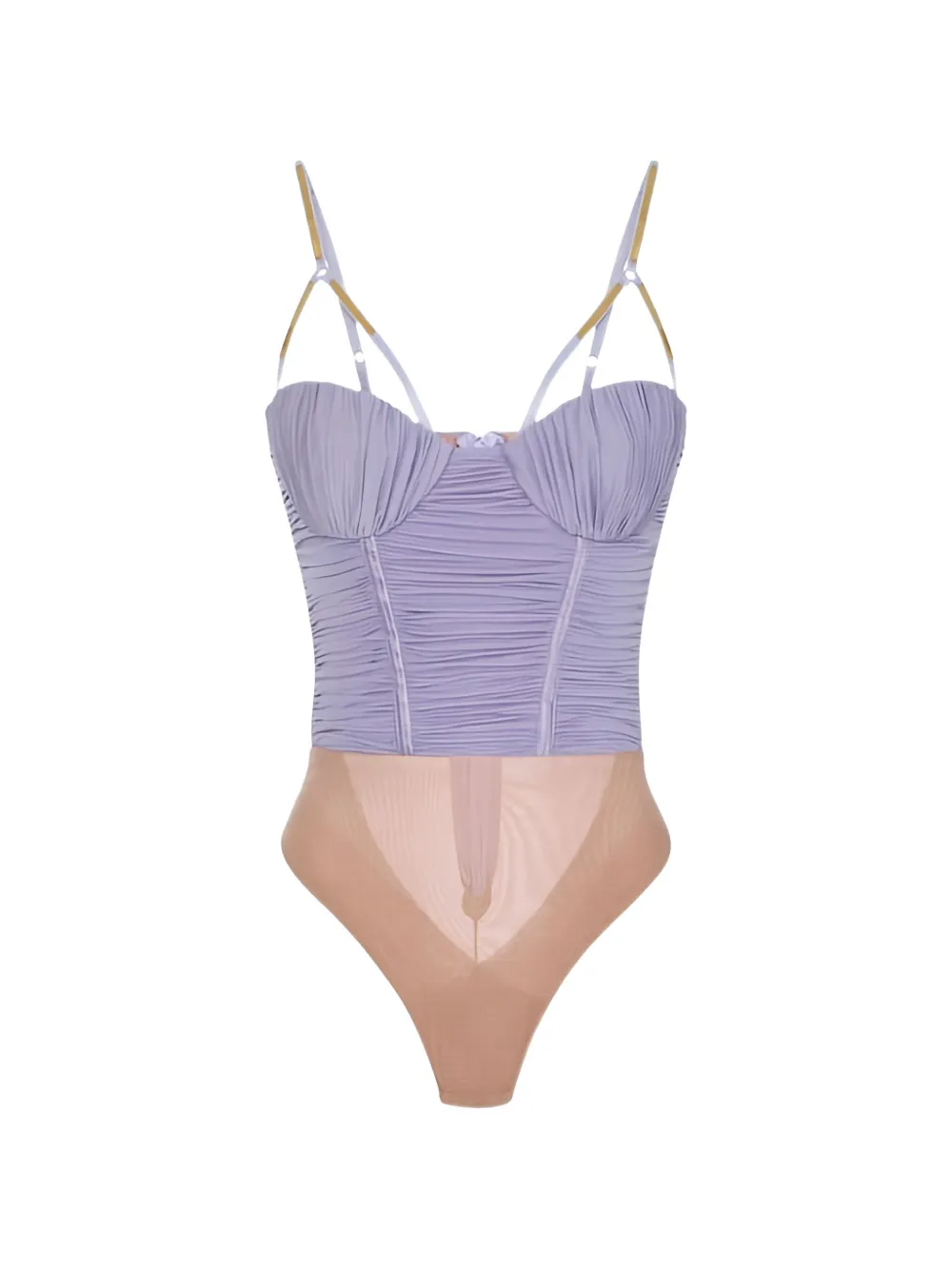 Elisabetta Franchi ruched-design body - Viola