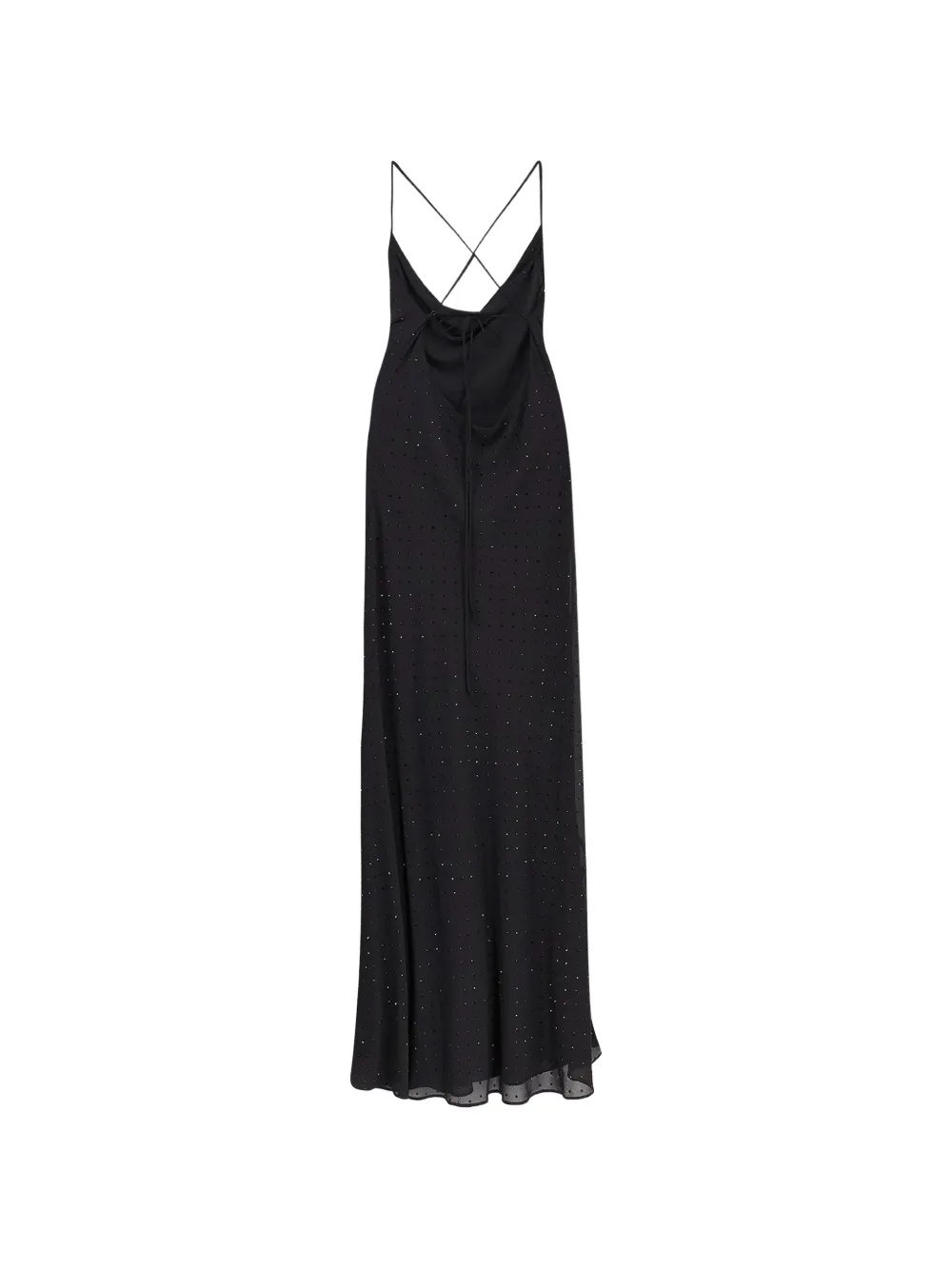 PINKO Maxi-jurk met hoge hals Zwart