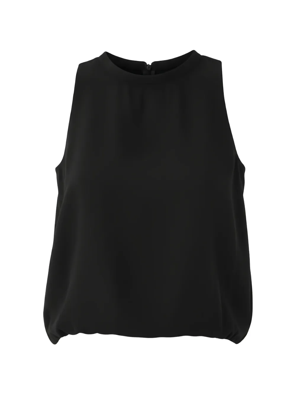 Eleh zip sleeveless blouse - Nero