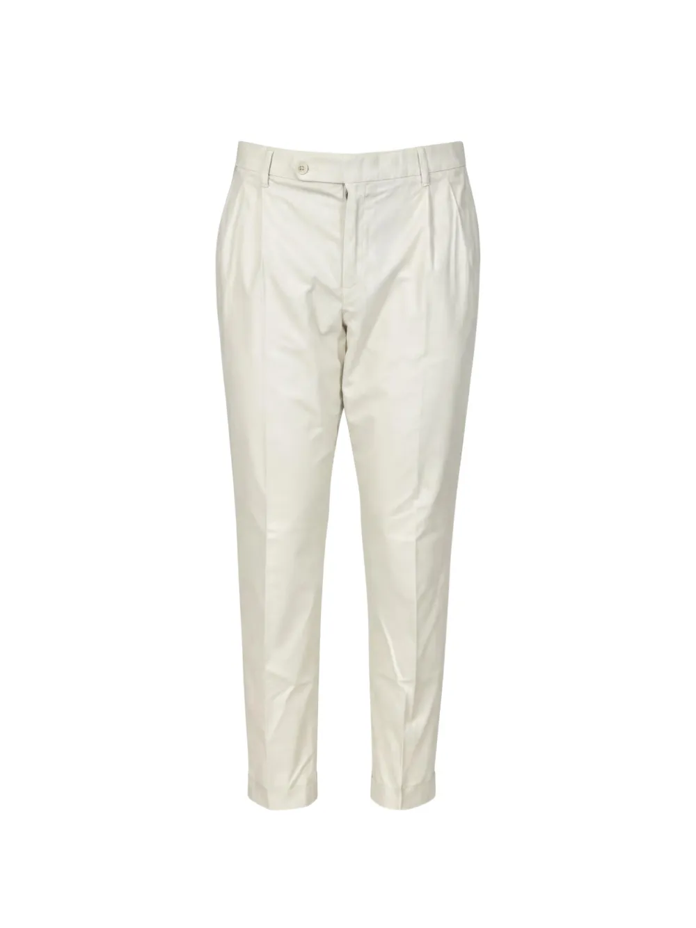 Gta pleated-detail turn-up trousers