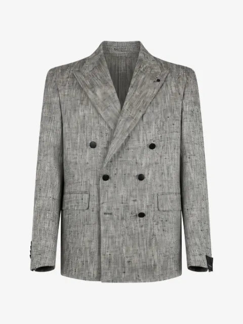 Tagliatore blazer con solapas de pico y doble botonadura