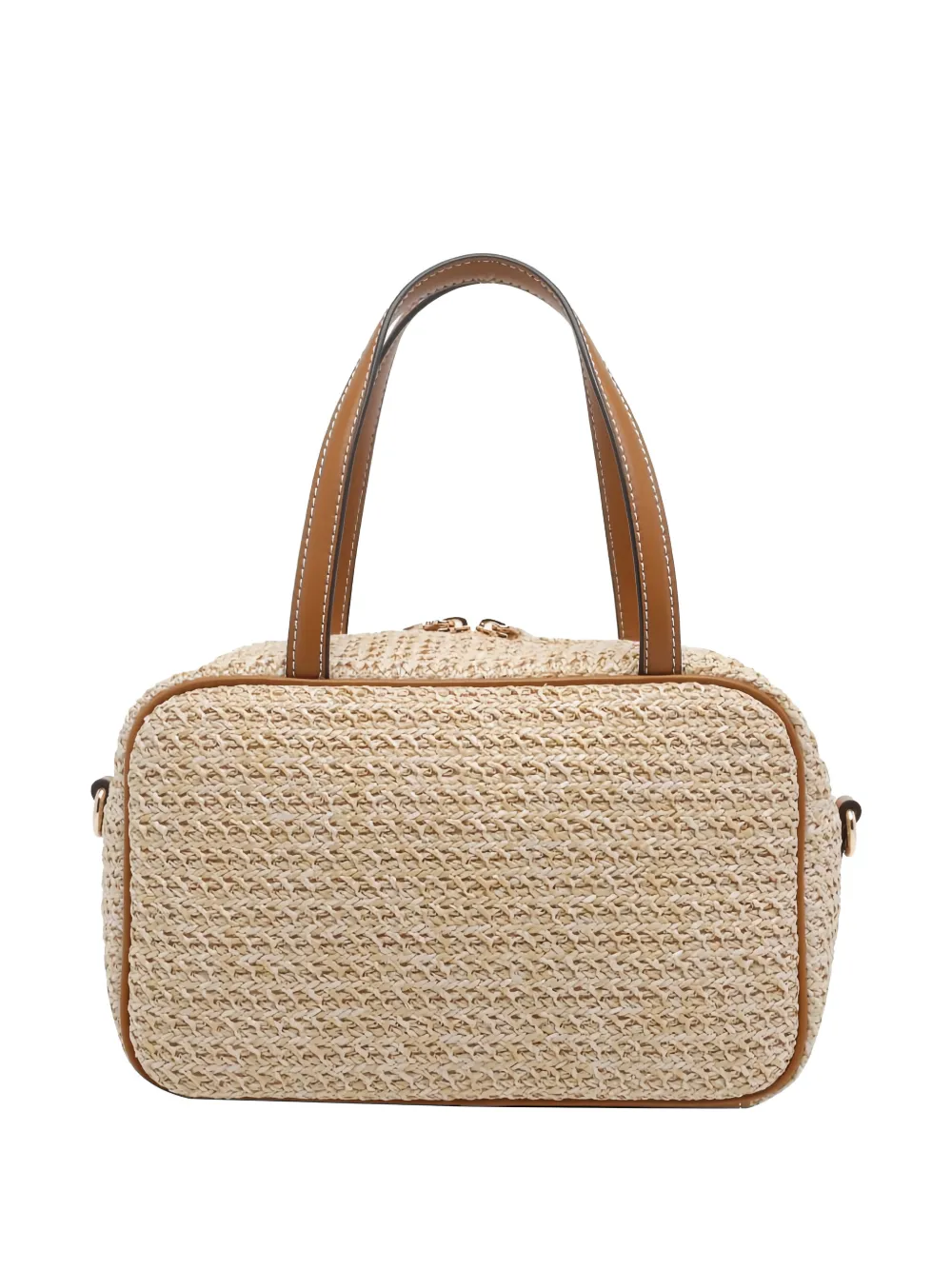  Liu Jo Logo Top Handle Shoulder Bag - Neutrals 