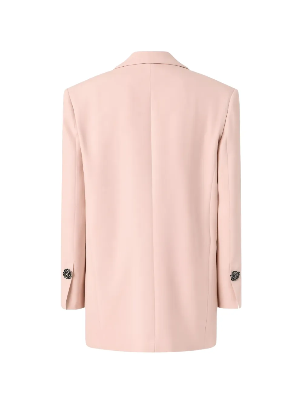 PINKO Blazer met verfraaide knoop Roze
