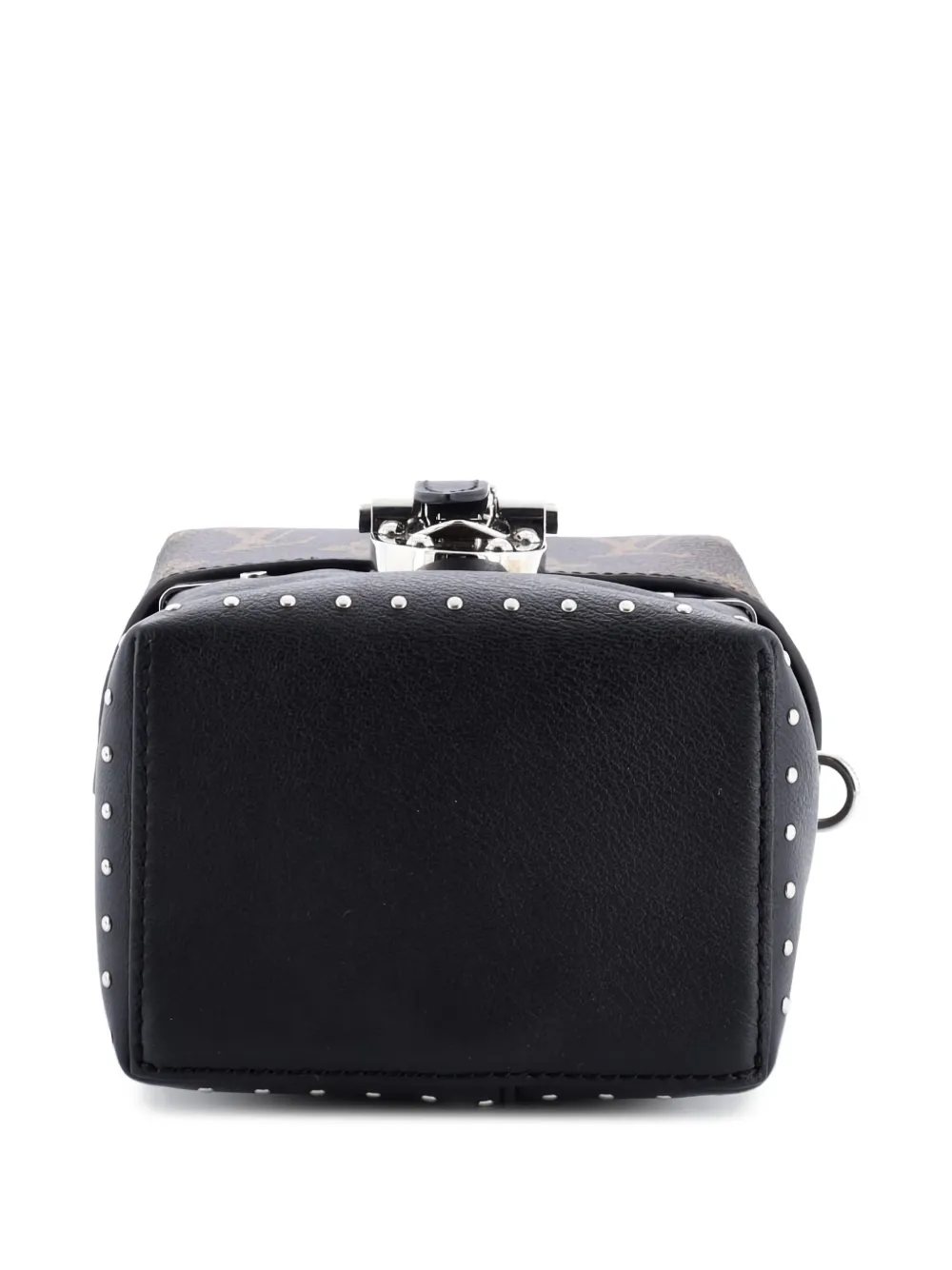 Camera Box Handbag Studded Monogram Canvas And Leather Crossbody Bag