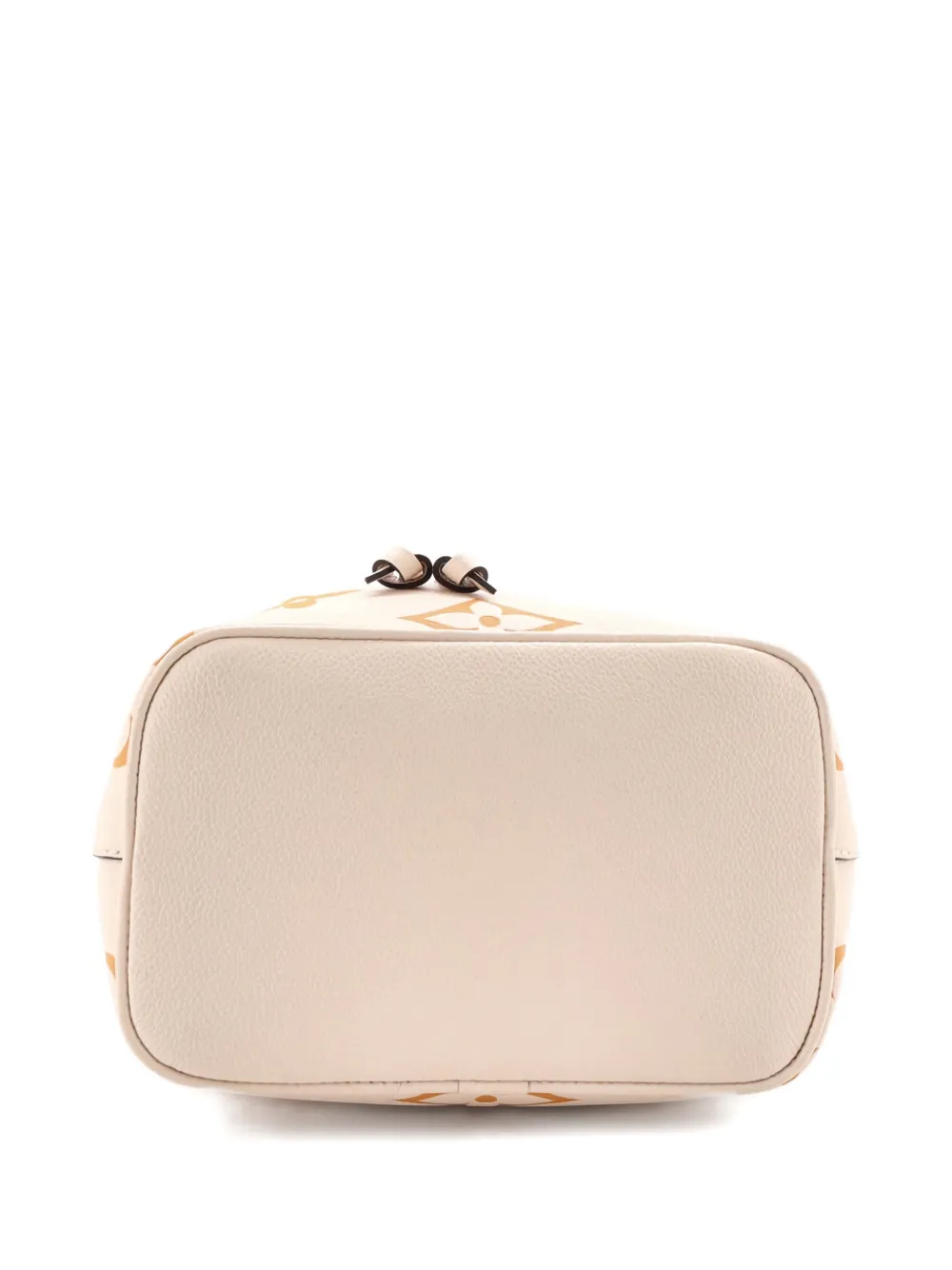 Pre-owned Louis Vuitton Neonoe Handbag By The Pool Monogram Empreinte Giant Bb Bucket Bag In Neutral