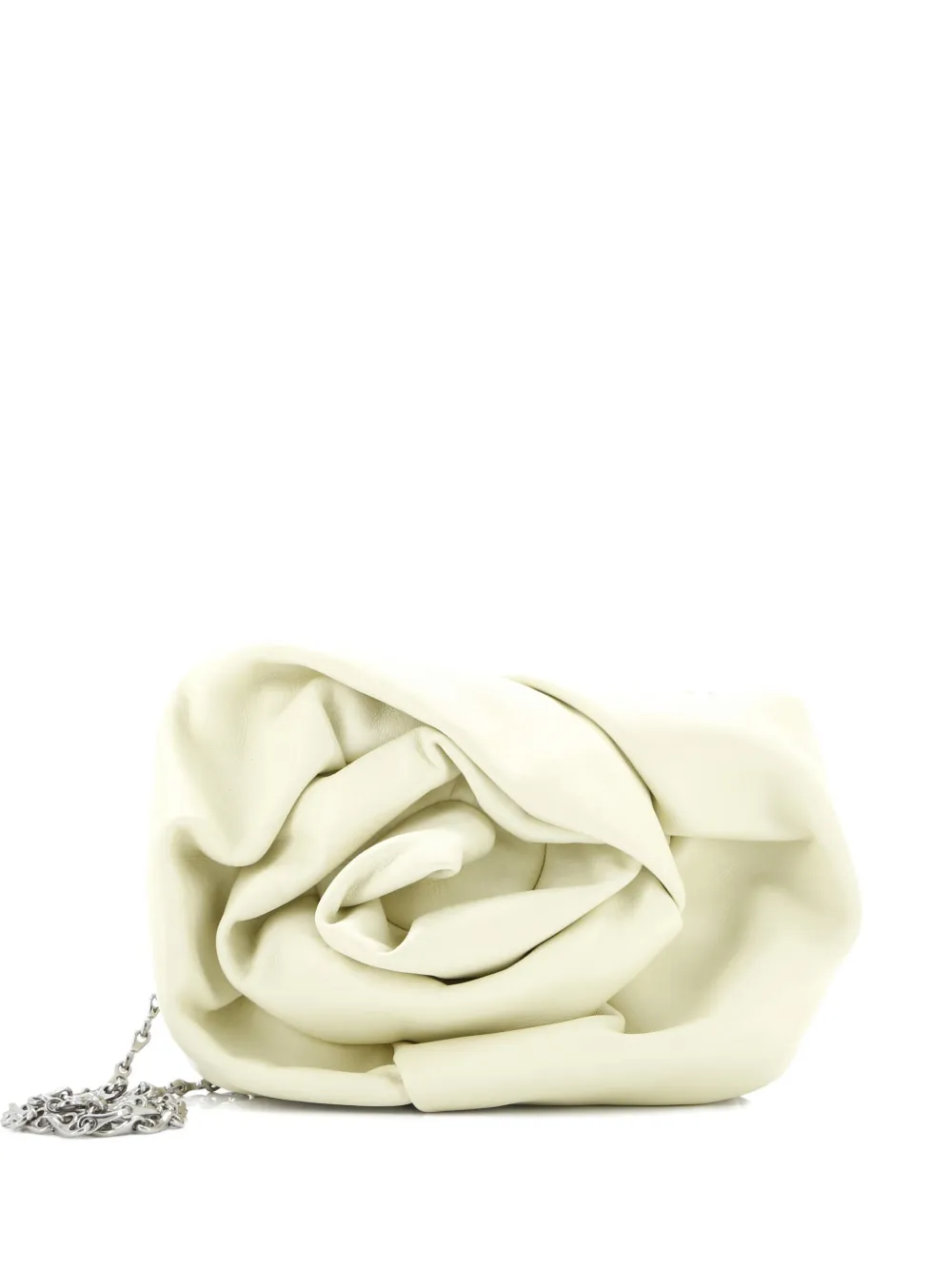 Burberry Pre-Owned Rose Chain Leather clutch bag - Giallo