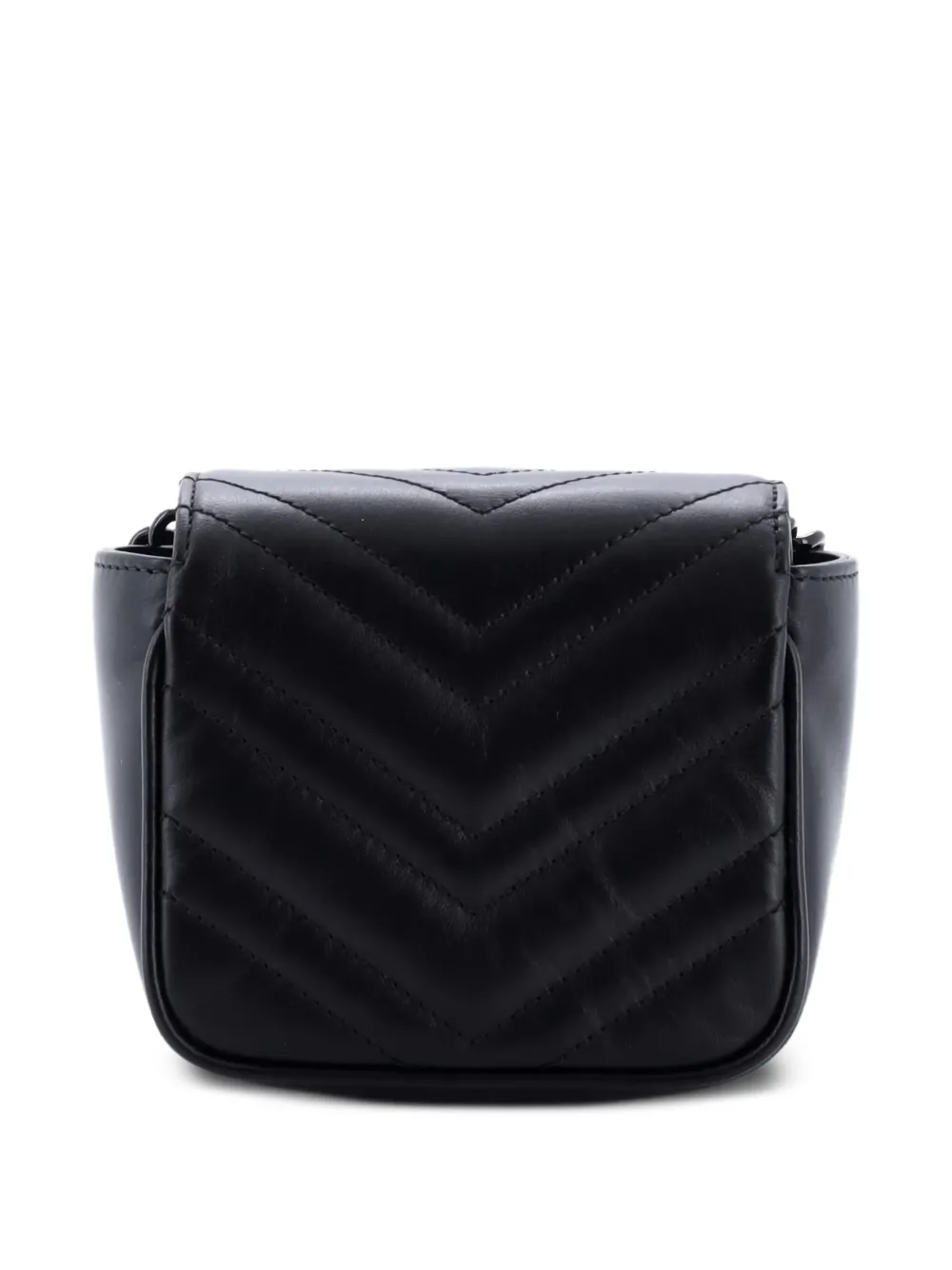 Gg Marmont Flap Matelasse Leather Mini Belt Bag