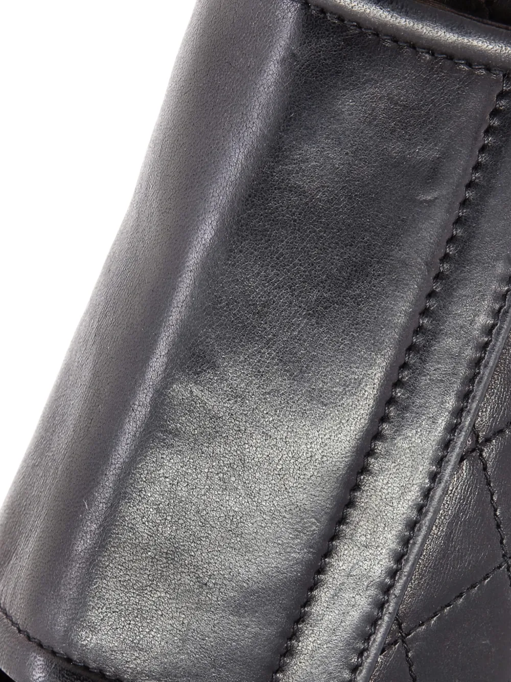 Pre-owned Saint Laurent Nolita Satchel Quilted Leather Mini Crossbody Bag In Black