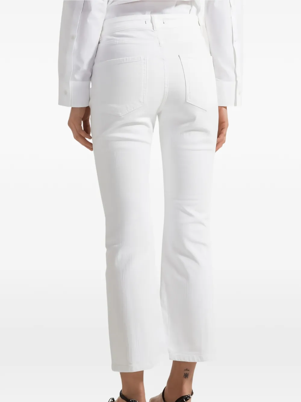  Seventy Five-pocket Straight-leg Jeans - Blanco 