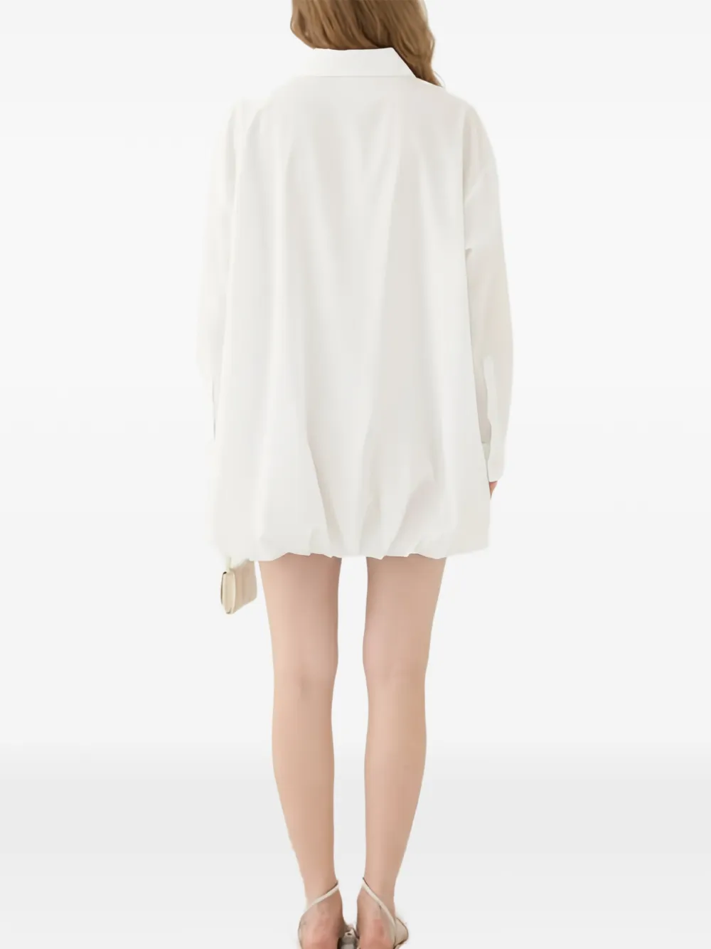  Eleh Point-collar Shirt - White 