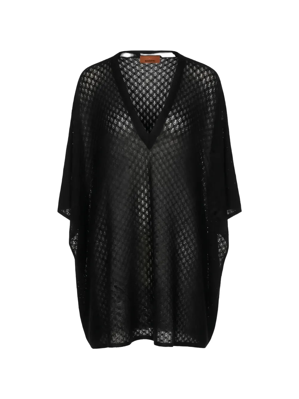 Missoni V-neck cover-up - Nero