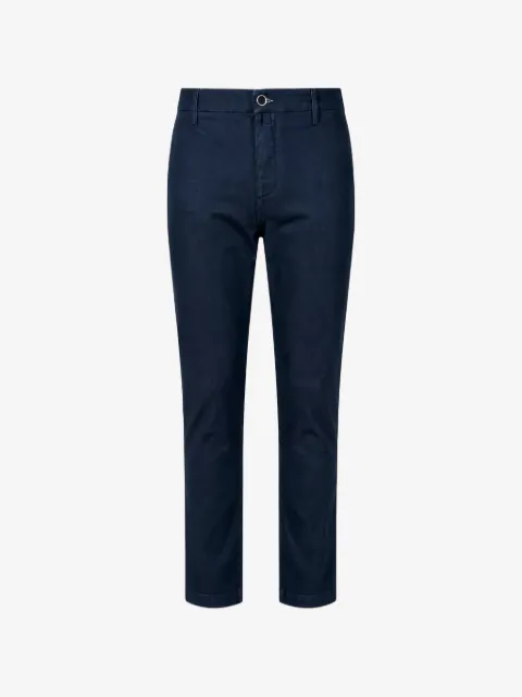 Jacob Cohën logo-patch straight-leg jeans