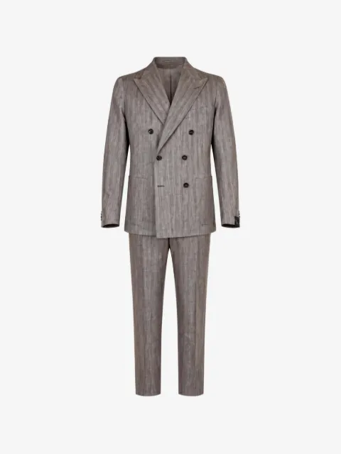 Tagliatore double-breasted buttoned suit