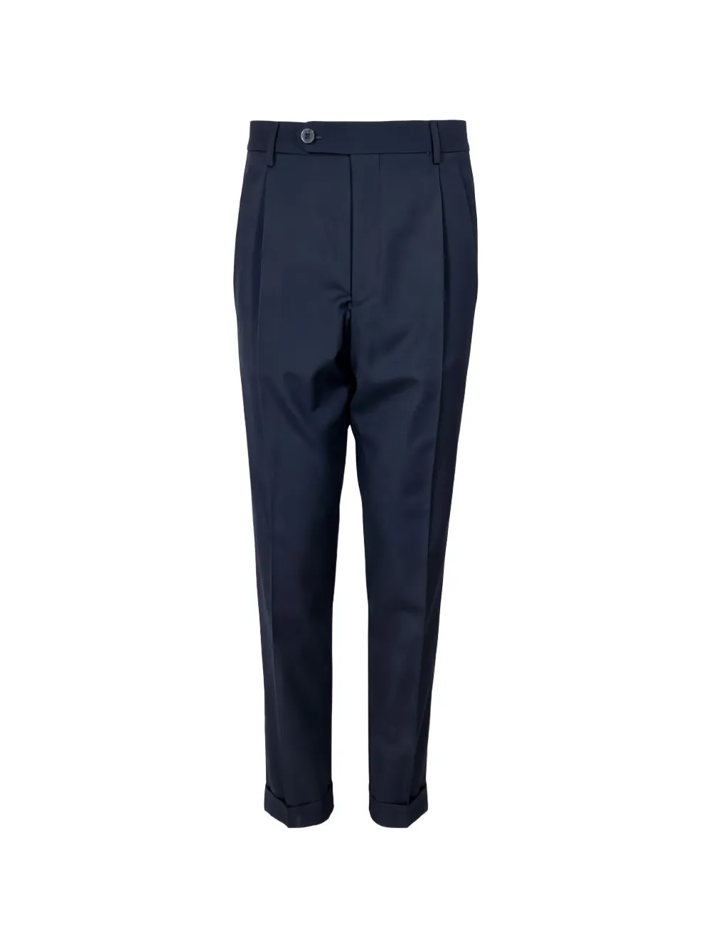 Gta pleated turn-up trousers - Blu