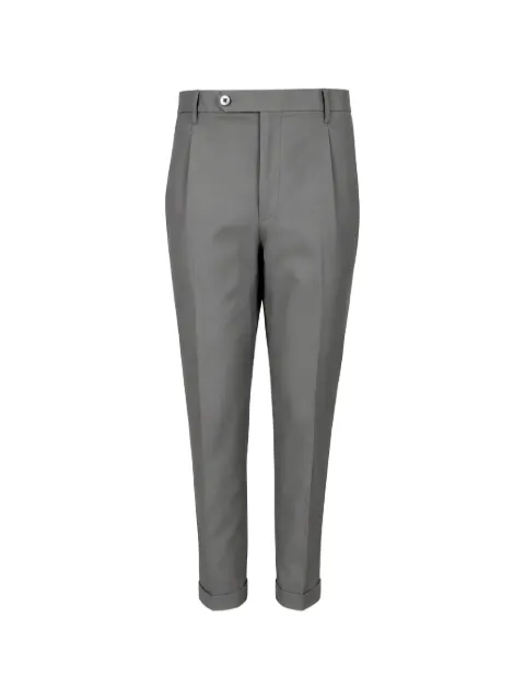 Gta pleated turn-up trousers