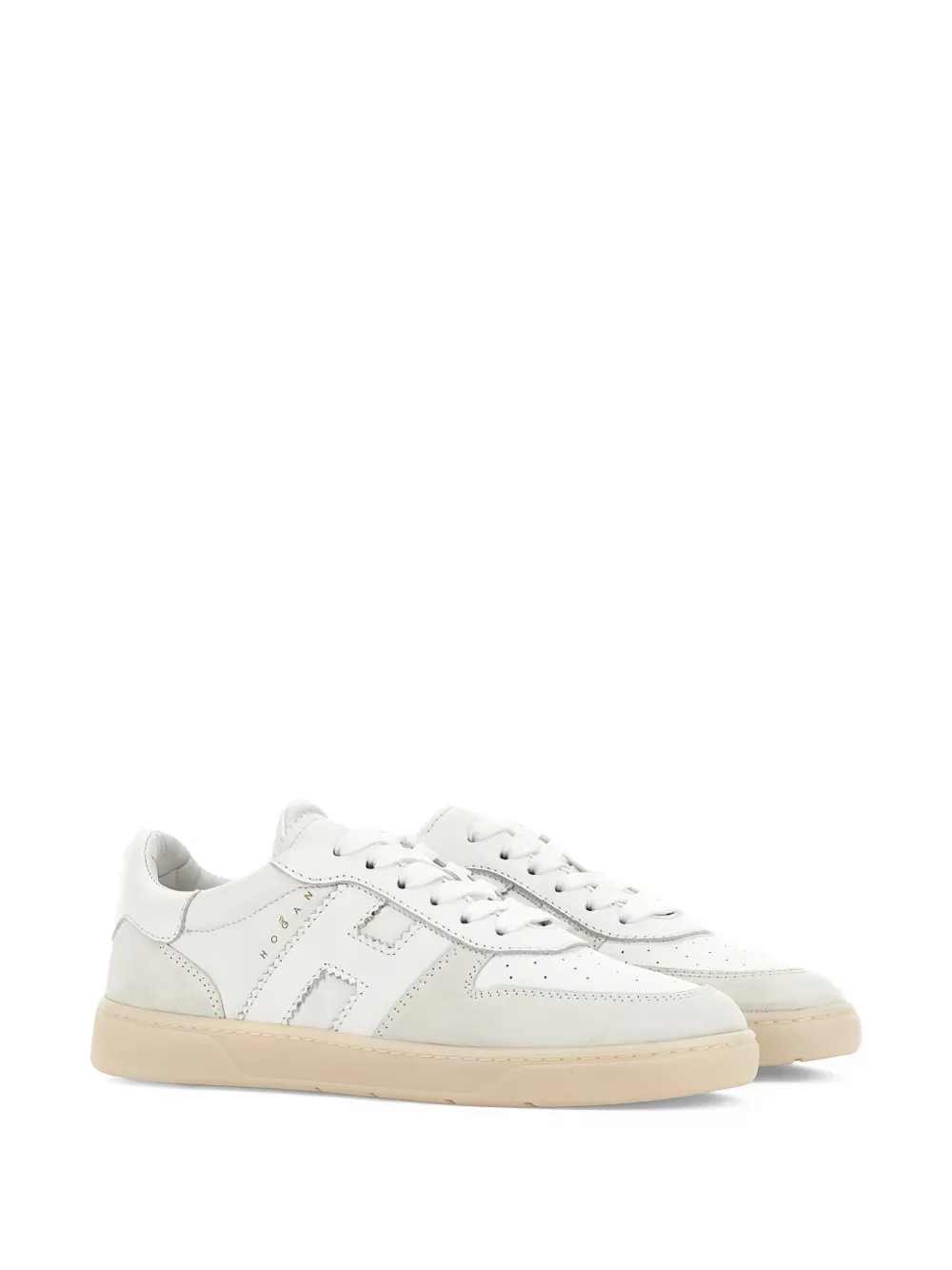  Hogan Logo-detail Trainers - White 