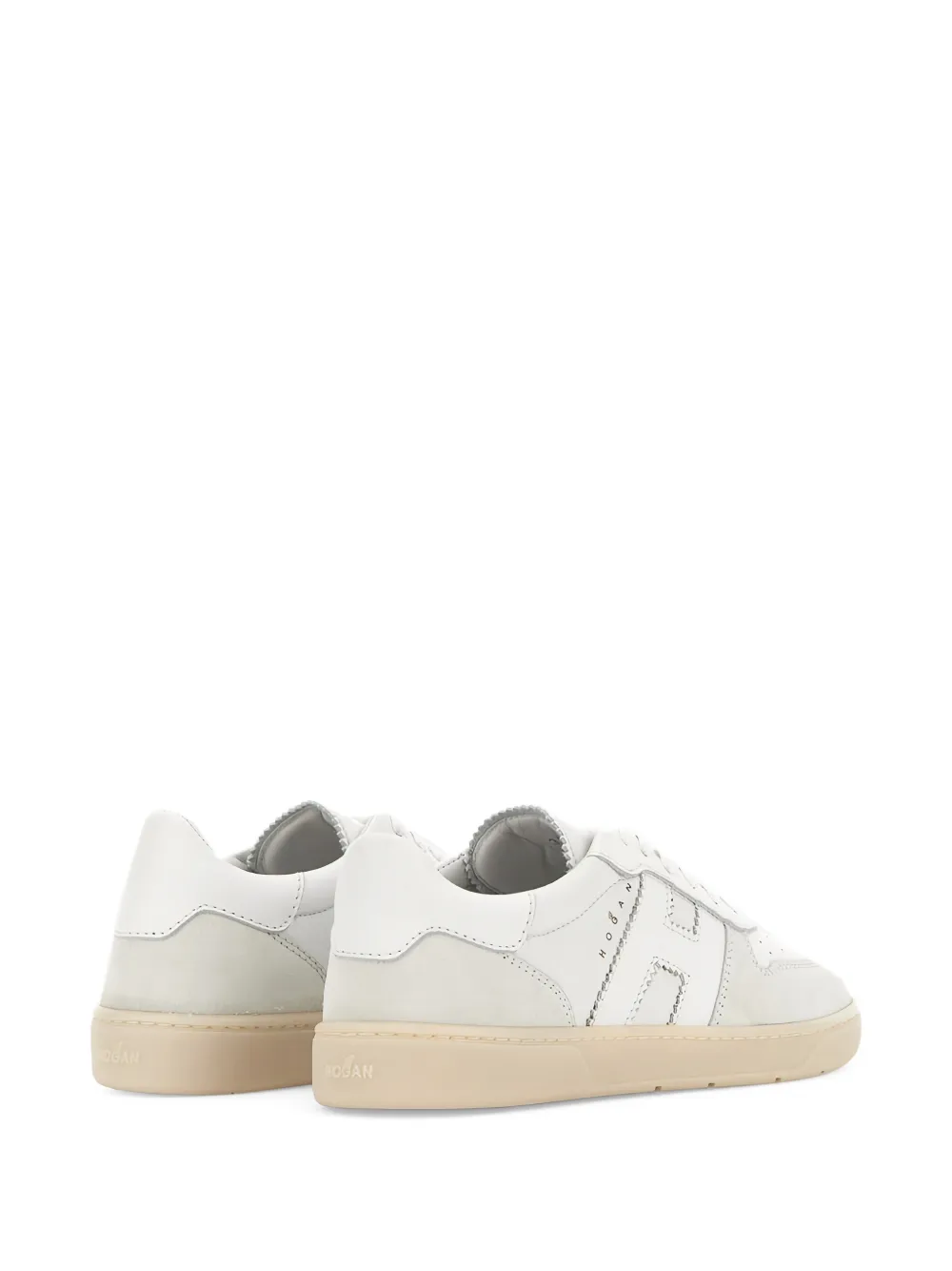  Hogan Logo-detail Trainers - White 