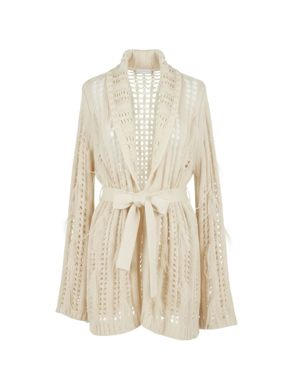 TWINSET belted cardigan - Toni neutri
