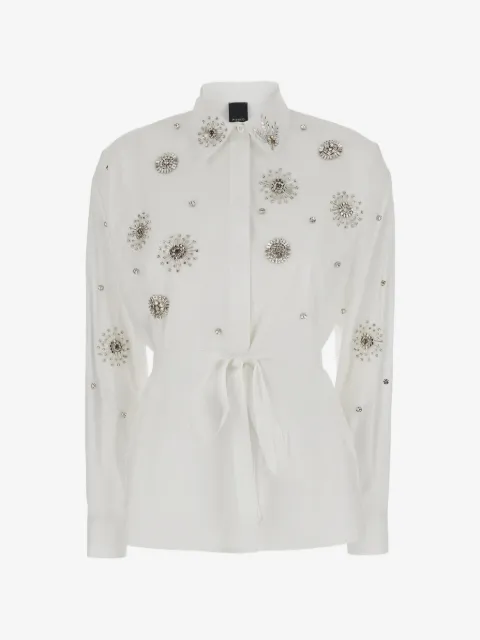 PINKO Carley embellished shirt