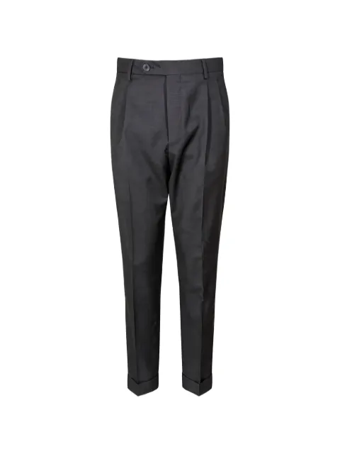 Gta pleated turned-up trousers