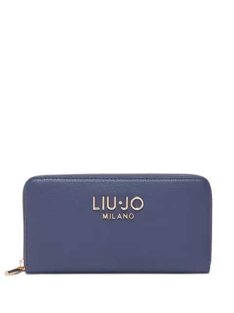 LIU JO cartera con logo y cierre