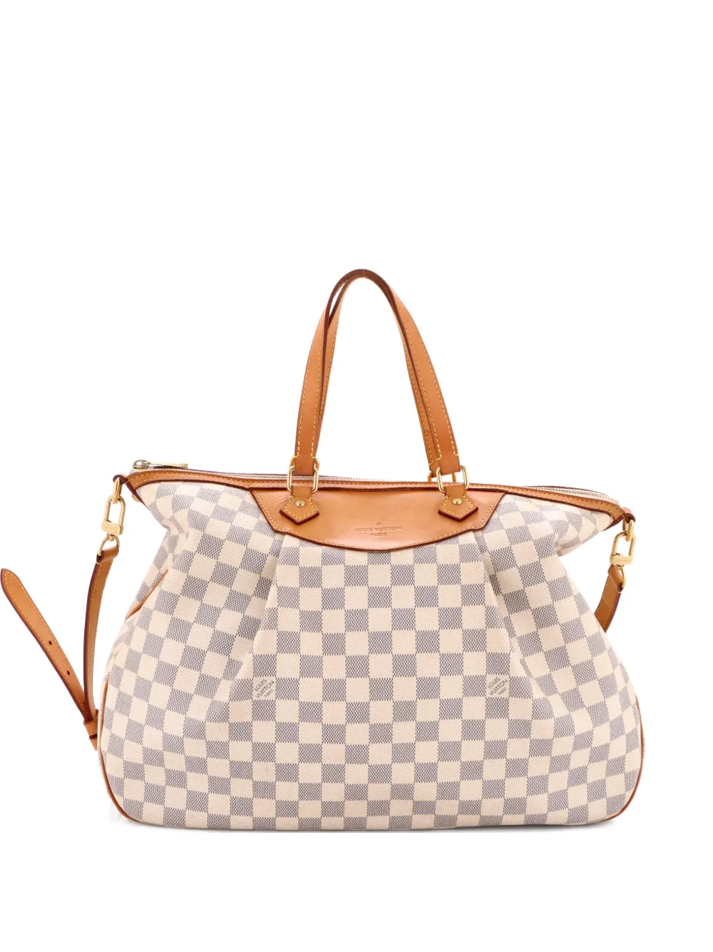 Louis Vuitton Pre-Owned Siracusa Handbag Damier GM shoulder bag - Bianco