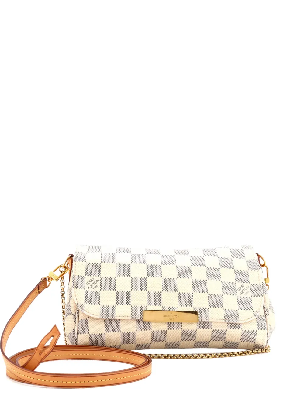 Louis Vuitton Pre-Owned Favorite Handbag Damier PM crossbody bag - Bianco